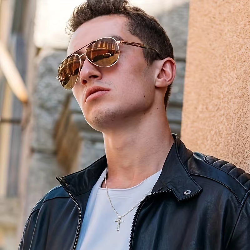 Dazzling 2.4CT Moissanite Cross Pendant Necklace in S925 Silver - The Perfect Gift for Her on Any Special Occasion